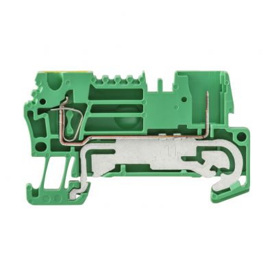 WEIDMULLER ZTPE 2.5/2AN/1 Zacisk PE, złącze sprężynowe, 2.5 mm², 500 V, liczba przyłączeń: 2, liczba poziomów: 1, zielony / żółty 1815080000 /50szt./ (1815080000)